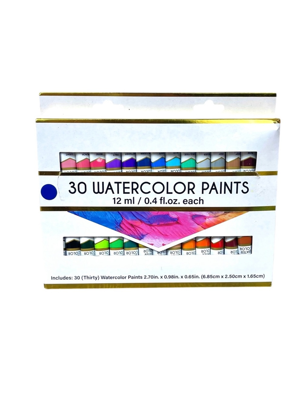 30-Piece Watercolor Paint Set